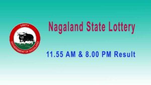 Nagaland Lottery Result Today
