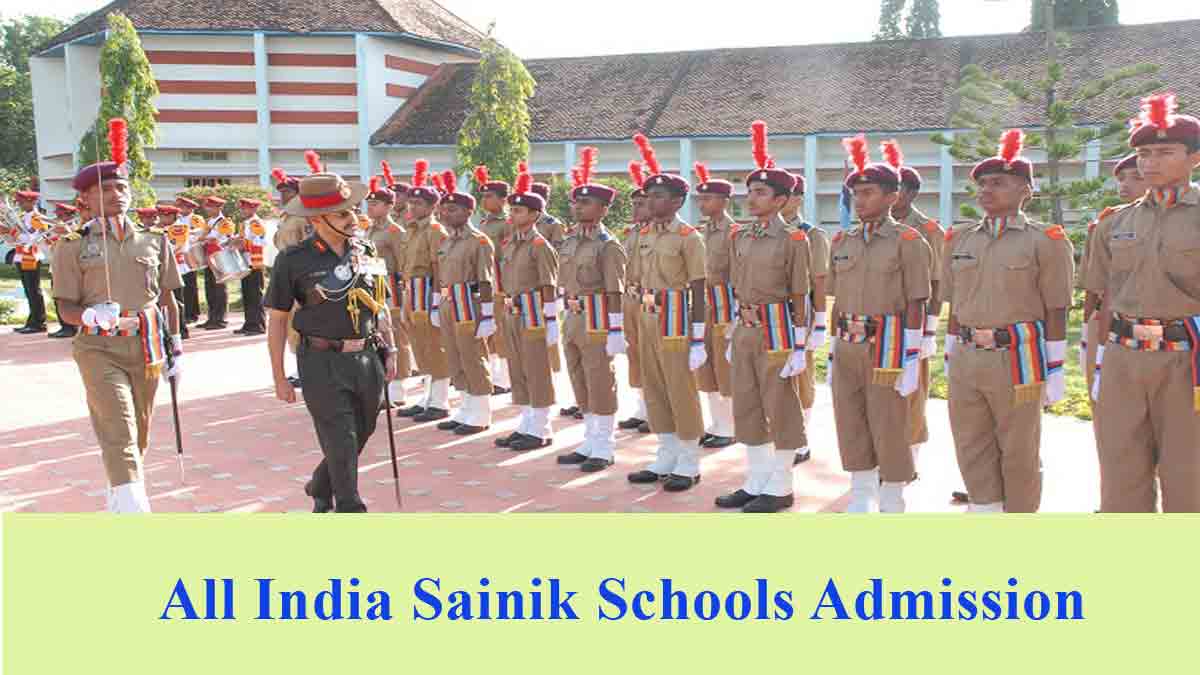 All India Sainik School Entrance Exam (AISSEE 2020) for Classes 6 & 9